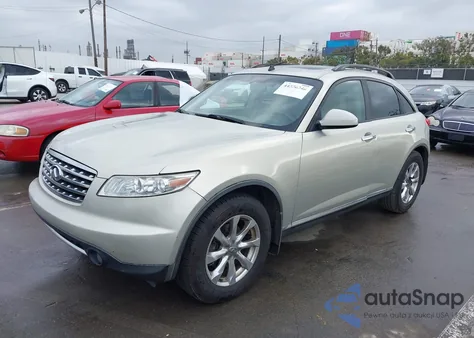 2007 Infiniti Fx35 z USA, uszkodzony, nr VIN JNRAS08U57X100814